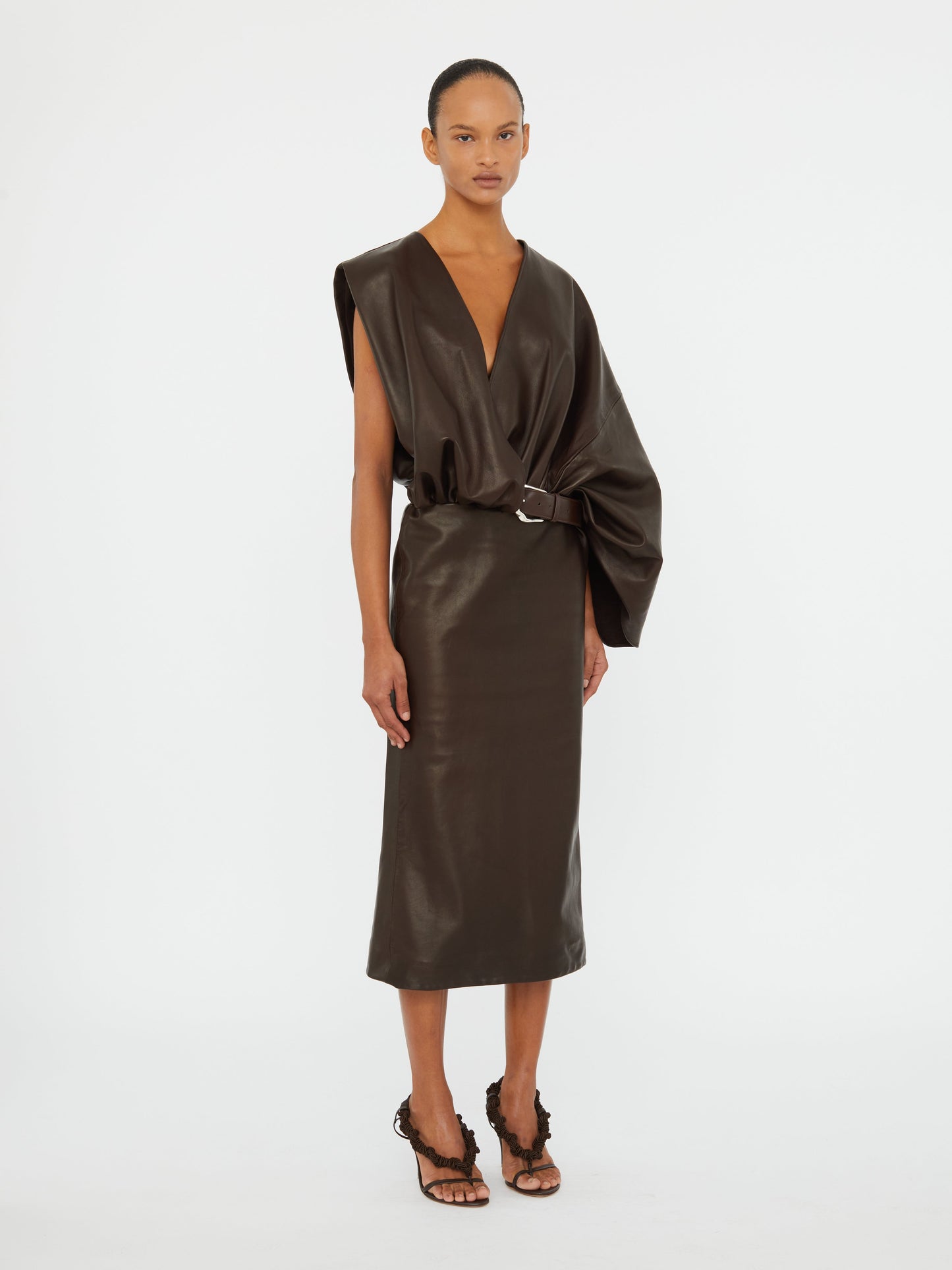 Christopher Esber Swaddled Belted Leather (Dress)