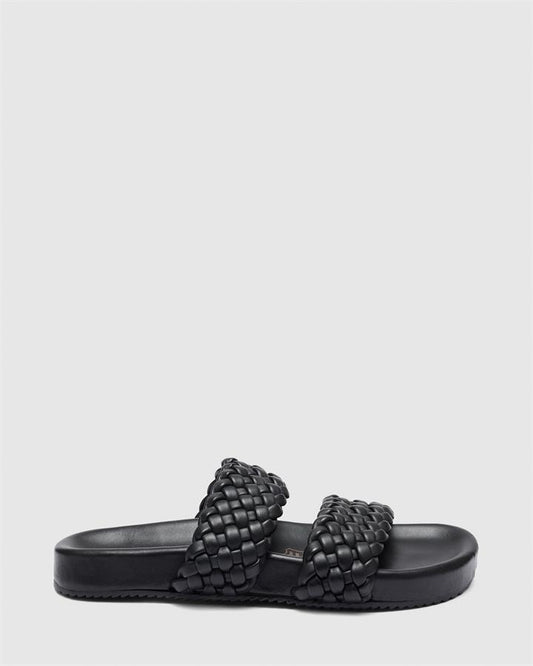 Image of Sandals. Product name - Serina Women's Thongs BLACK Novo Thongs in Black colour by brand - NOVO