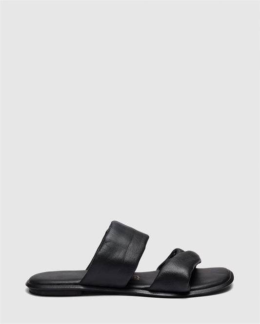 Image of Sandals. Product name - Sandey Women's Thongs BLACK Novo Thongs in Black colour by brand - NOVO