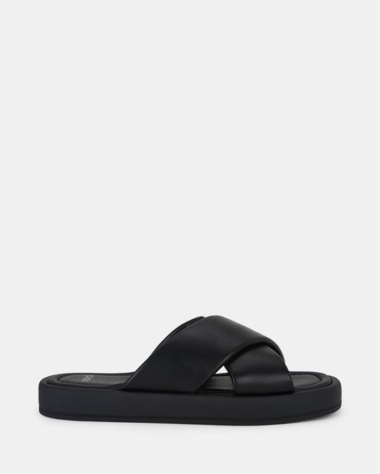 Image of Sandals. Product name - Torance Women's Thongs BLACK Novo Thongs in Black colour by brand - NOVO