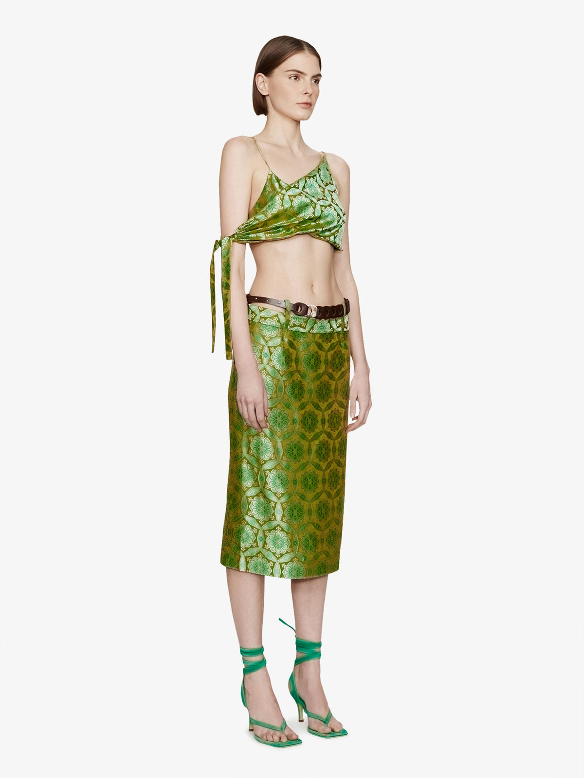 CHRISTOPHER ESBER Palmira Handkerchief Tie Top (Print)