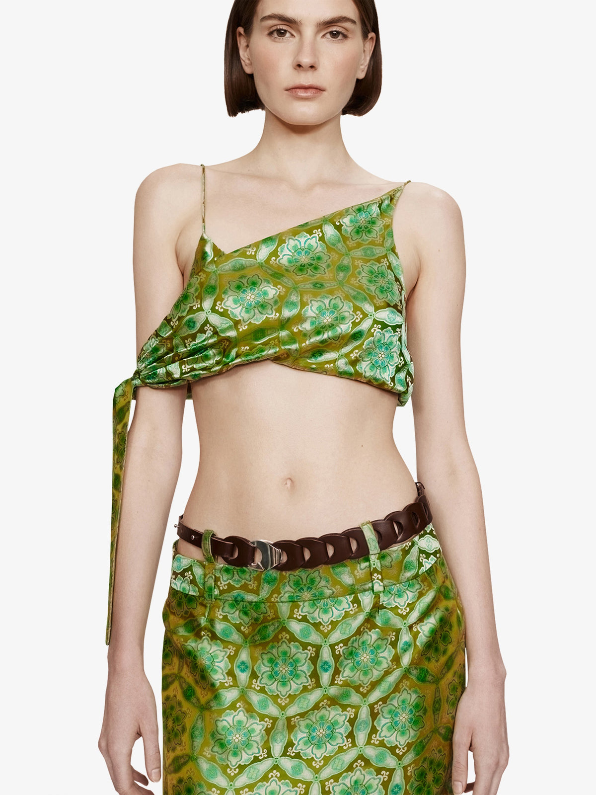 CHRISTOPHER ESBER Palmira Handkerchief Tie Top (Print)