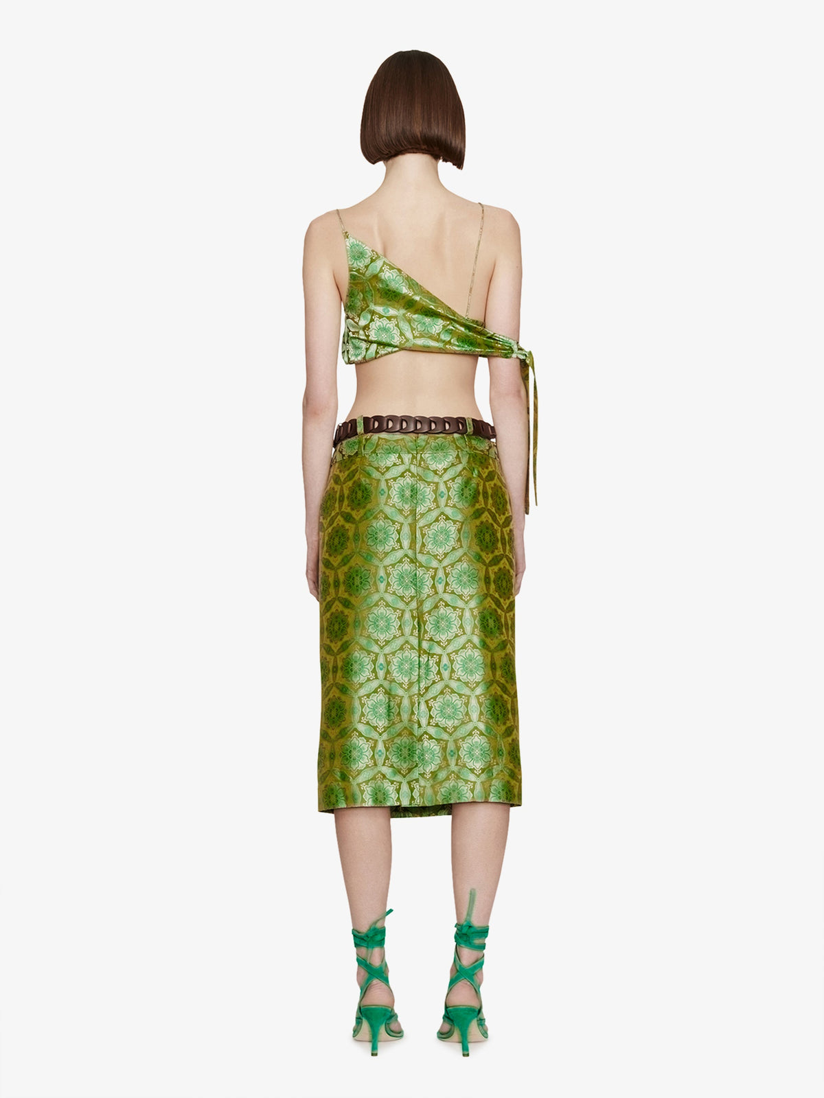 CHRISTOPHER ESBER Palmira Handkerchief Tie Top (Print)