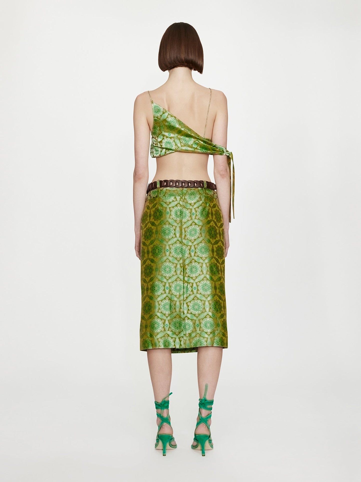CHRISTOPHER ESBER Palmira Handkerchief Tie Top (Print)