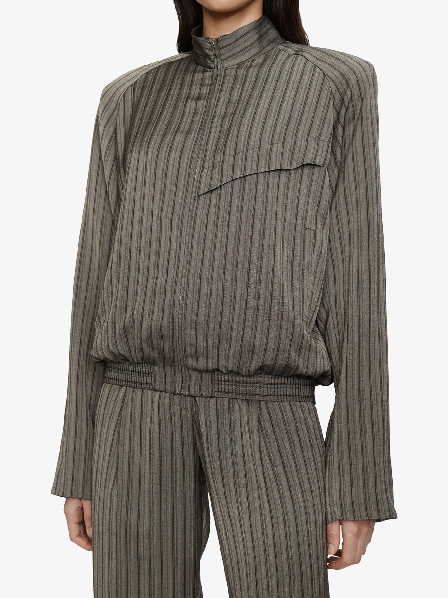 CHRISTOPHER ESBER Reyer Bomber Jacket (Stripe)