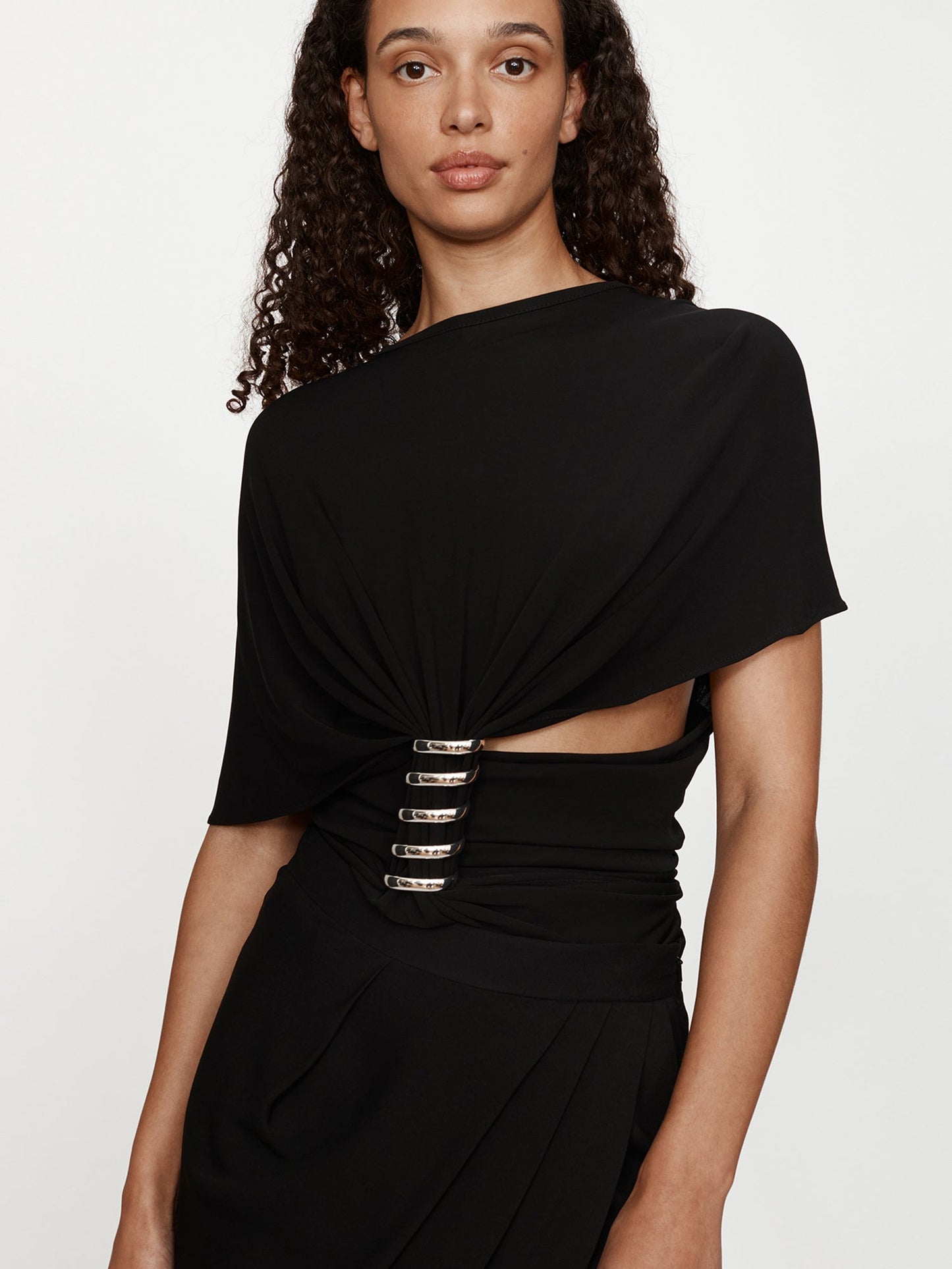 CHRISTOPHER ESBER Coiled Jersey Tee (Black)