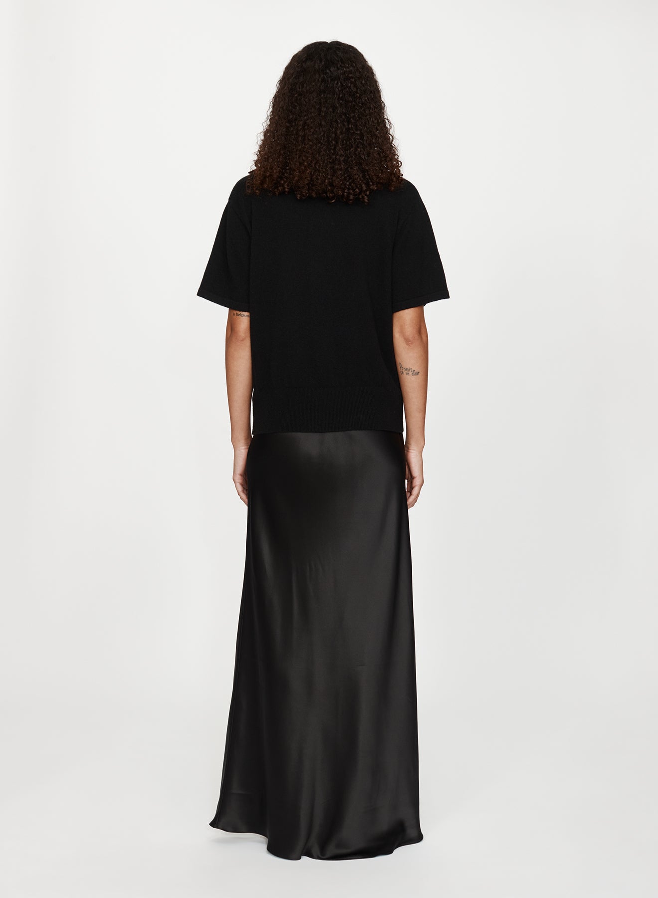CHRISTOPHER ESBER Monument Polo Tee Dress (Black)