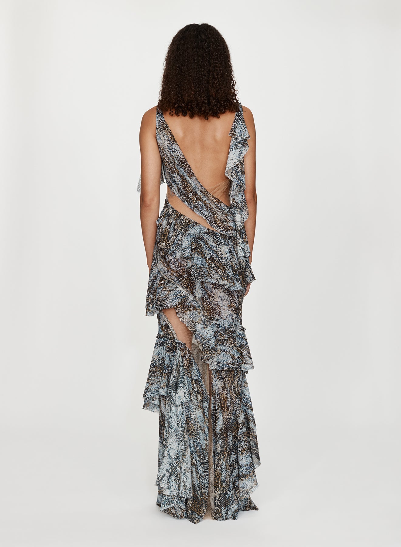 CHRISTOPHER ESBER Unravelled Cami Dress (Serpent)