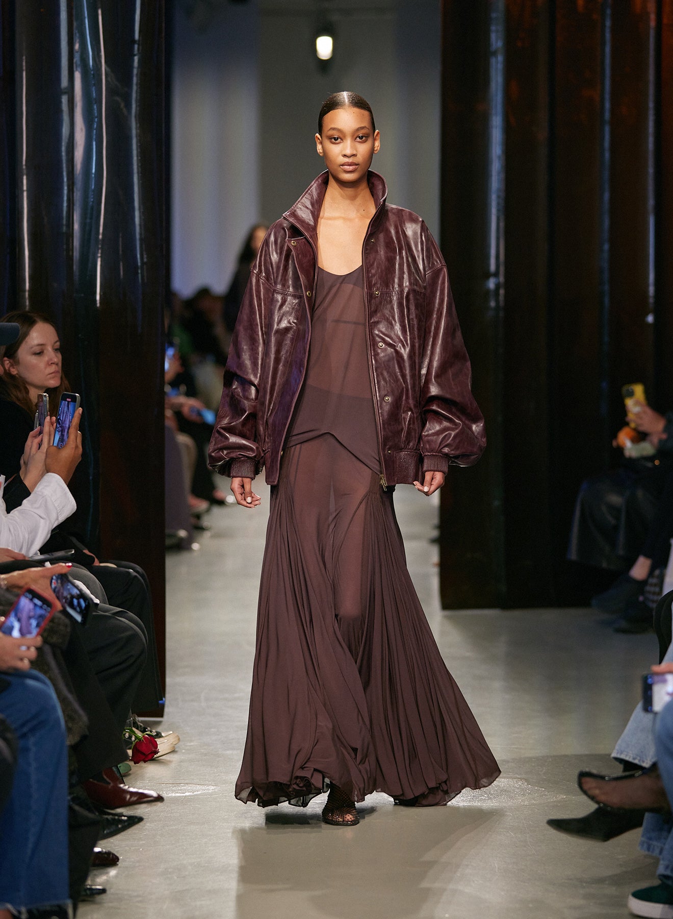 CHRISTOPHER ESBER Solea Suspension Knot Tank Dress (Malbec)