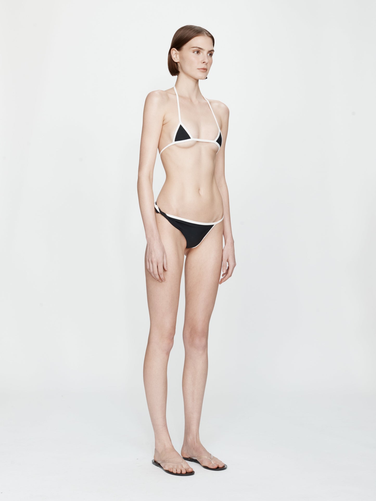 CHRISTOPHER ESBER Lanai Framed Micro Bikini Top (White)