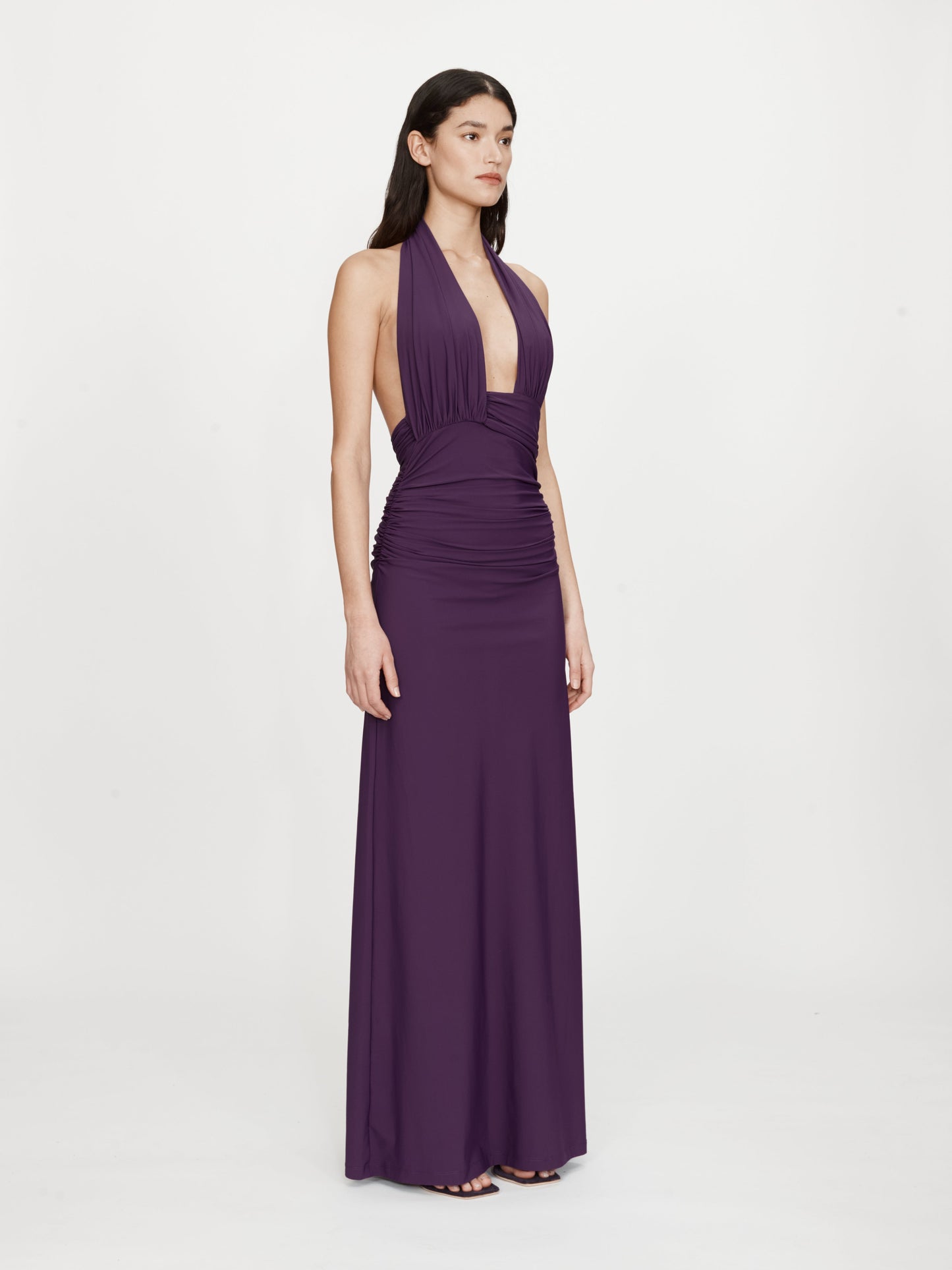CHRISTOPHER ESBER Onda Lycra Wrap Dress (Viola)