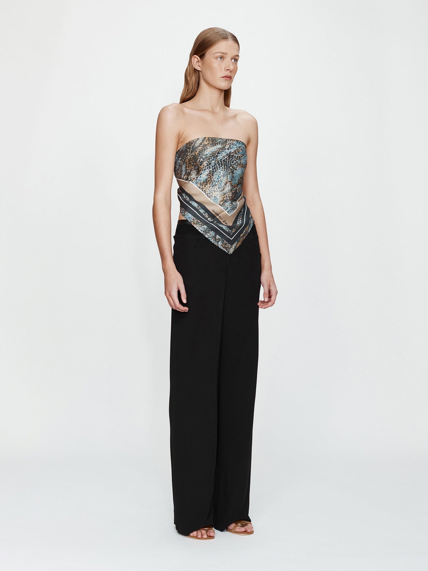 CHRISTOPHER ESBER Silk Scarf (Serpent)
