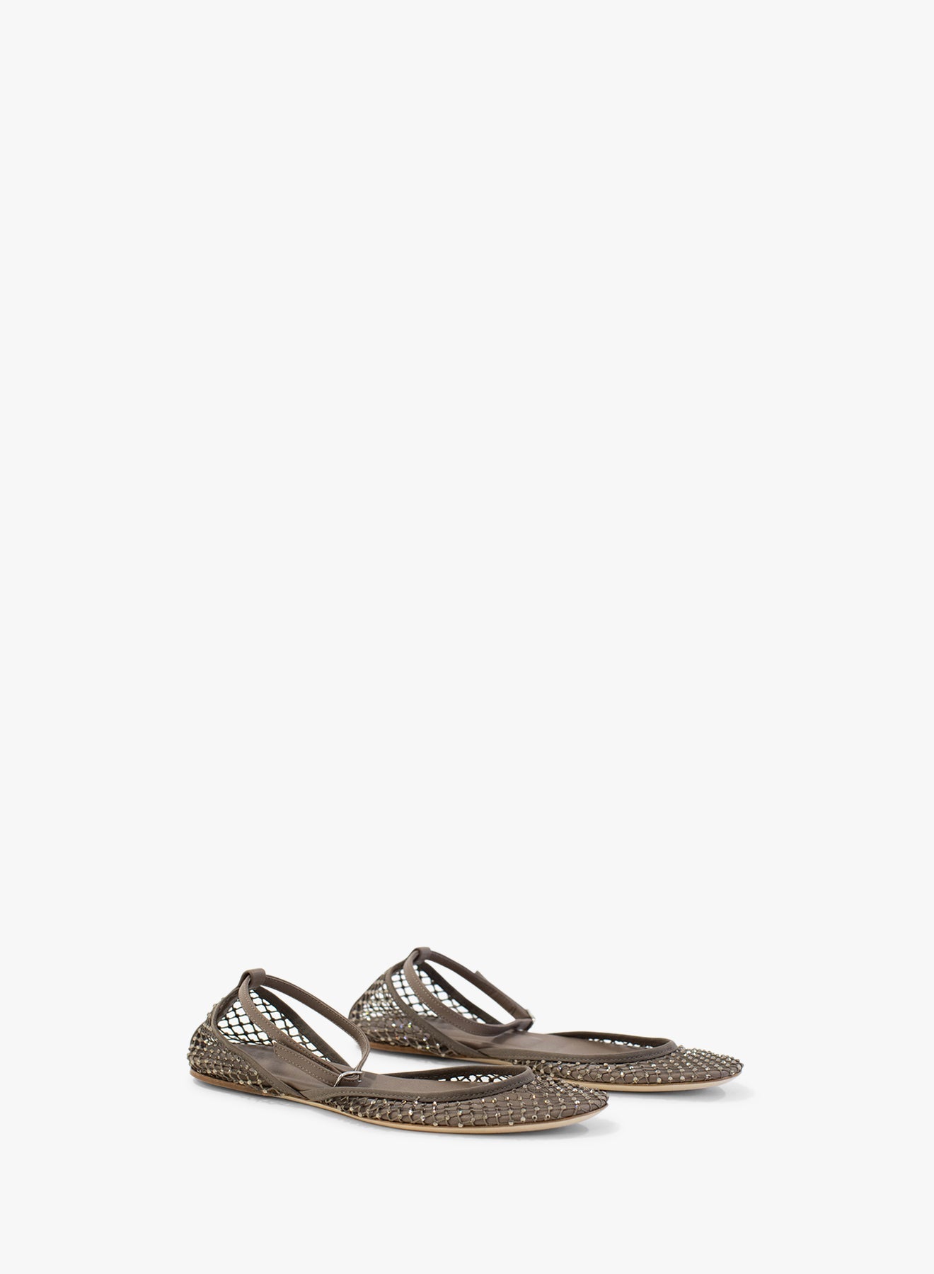 Image of Flats. Productname: CHRISTOPHER ESBER Minette Ballet Flat in Terra colour by brand - CHRISTOPHER ESBER