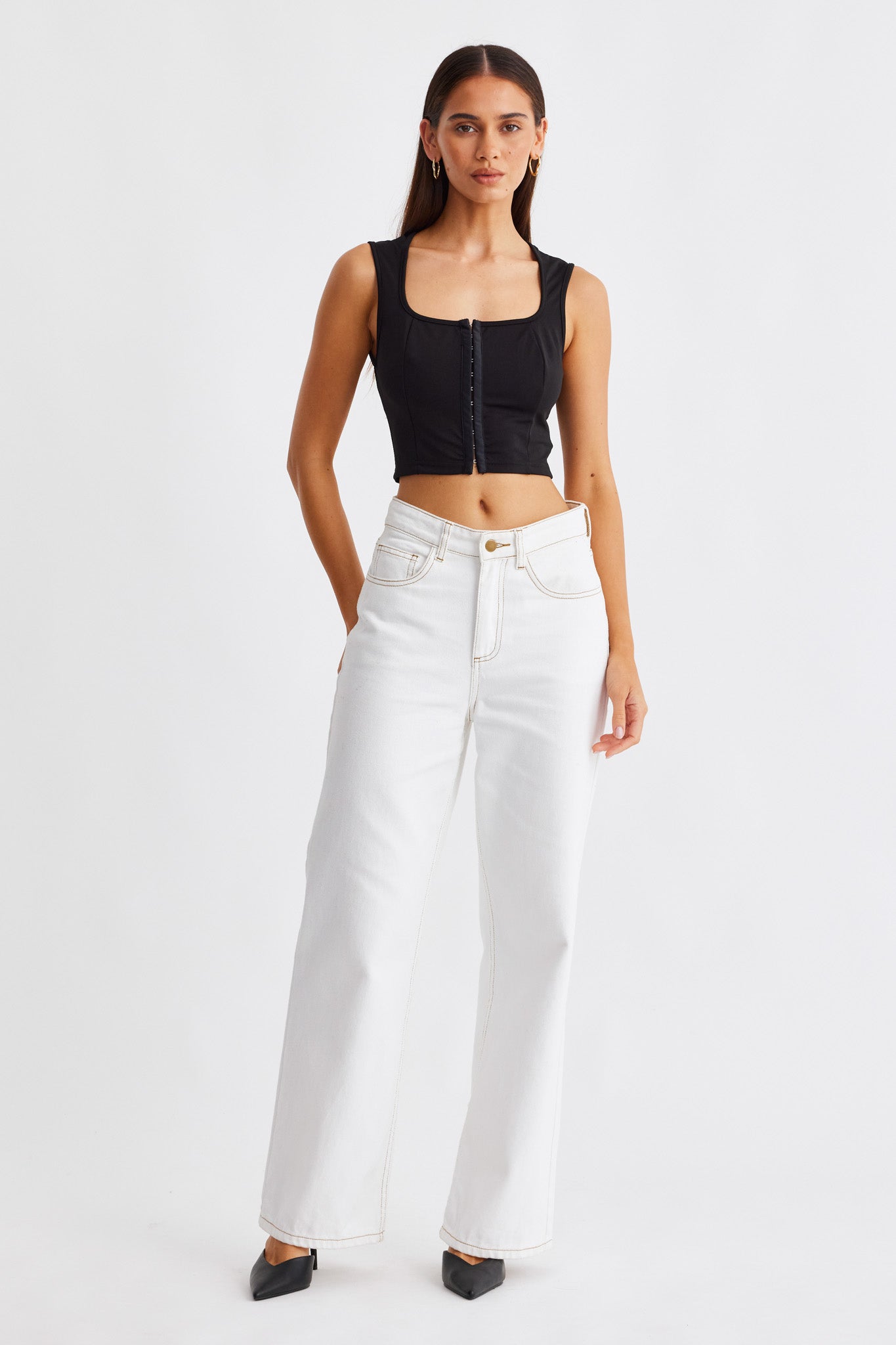 SNDYS CAPRI TOP (Black)