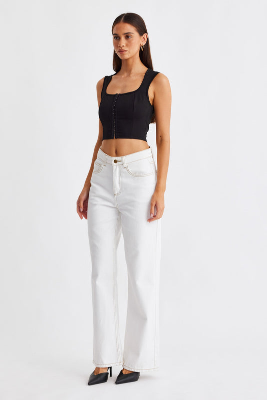 SNDYS CAPRI TOP (Black)