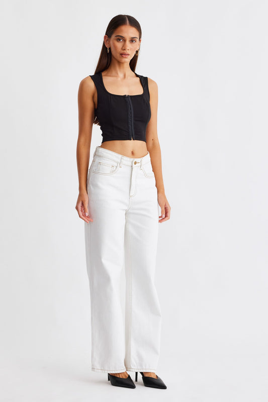 SNDYS CAPRI TOP (Black)