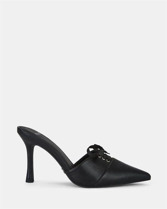 Image of Shoes. Product name - Imperia Women's Court High Heel BLACK Novo Court in Black colour by brand - NOVO
