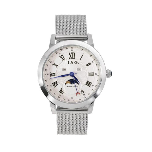 Image of Watches. Productname: Jag Mosman Silver Men's Watch J2772A in Watch colour by brand - JAG