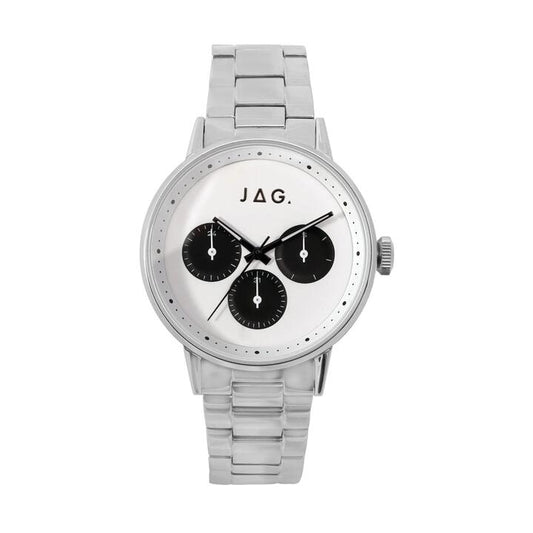 Image of Watches. Productname: Jag Norwood White and Silver Men's Watch J2764A in Watch colour by brand - JAG
