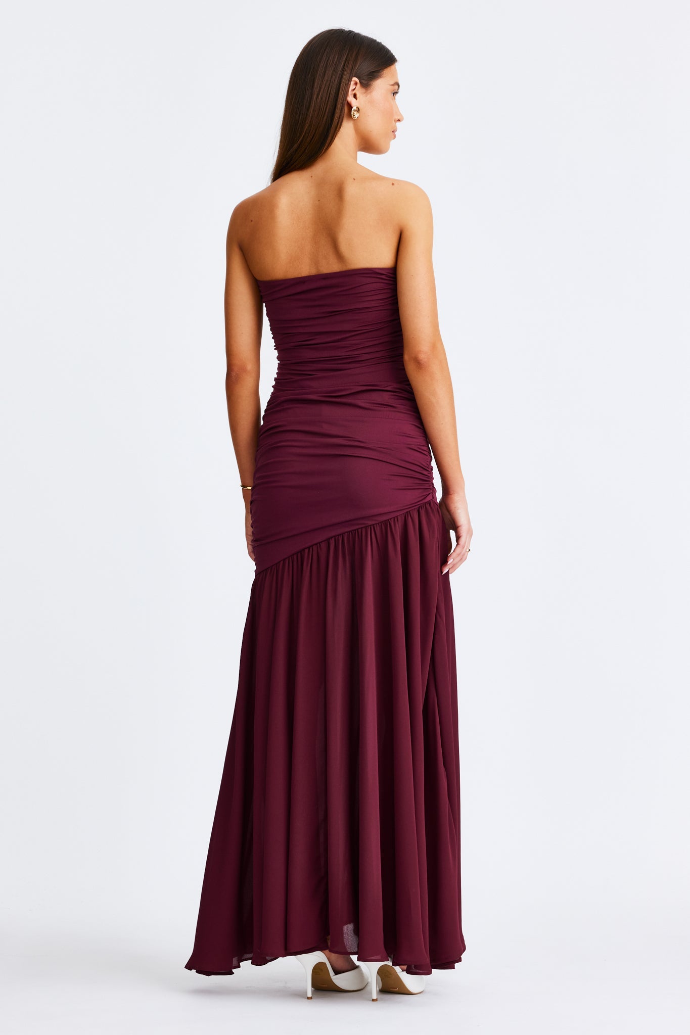 SNDYS NEVE MAXI DRESS (Cranberry)