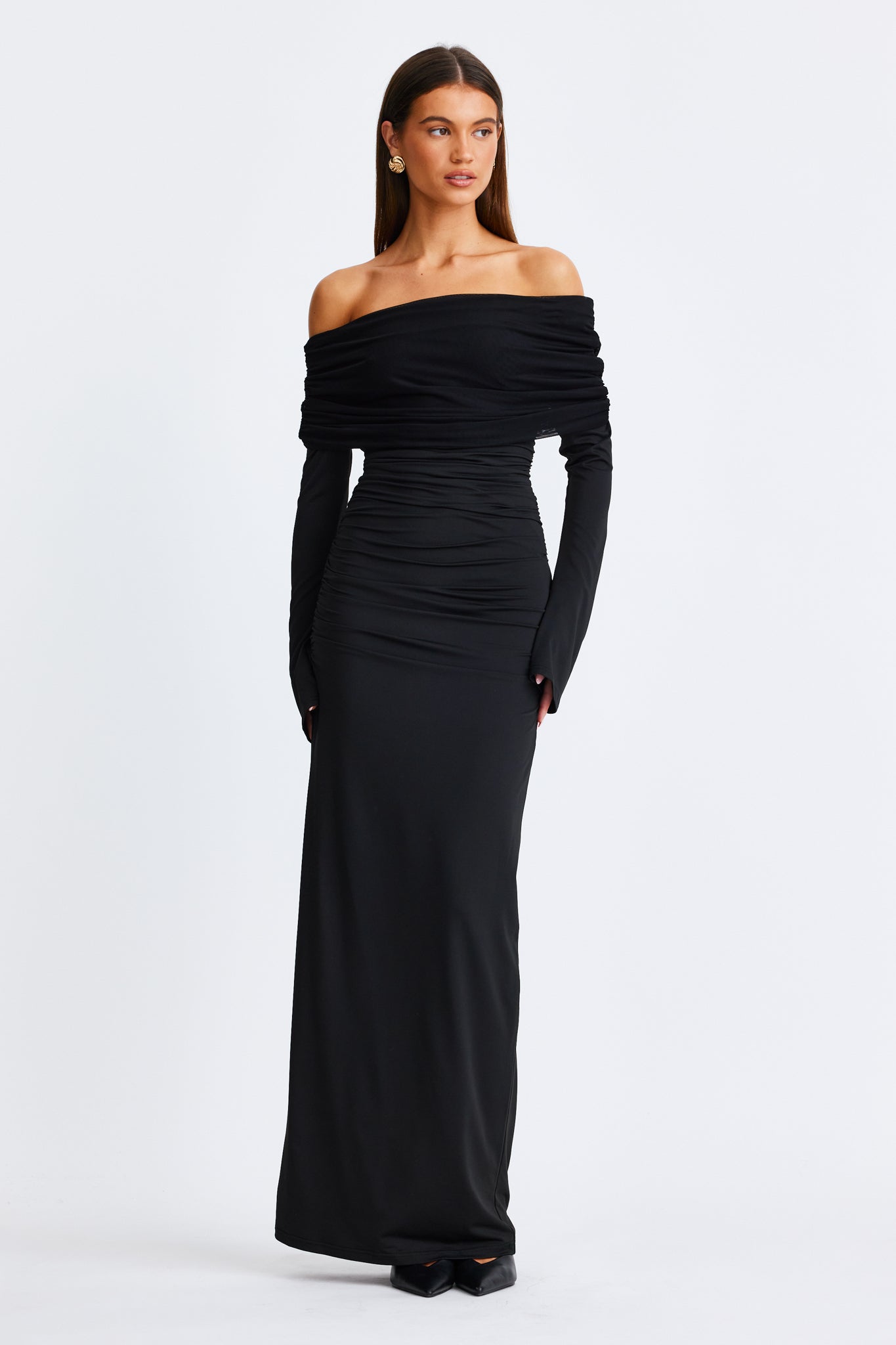 SNDYS STEVIE MAXI DRESS (Black)