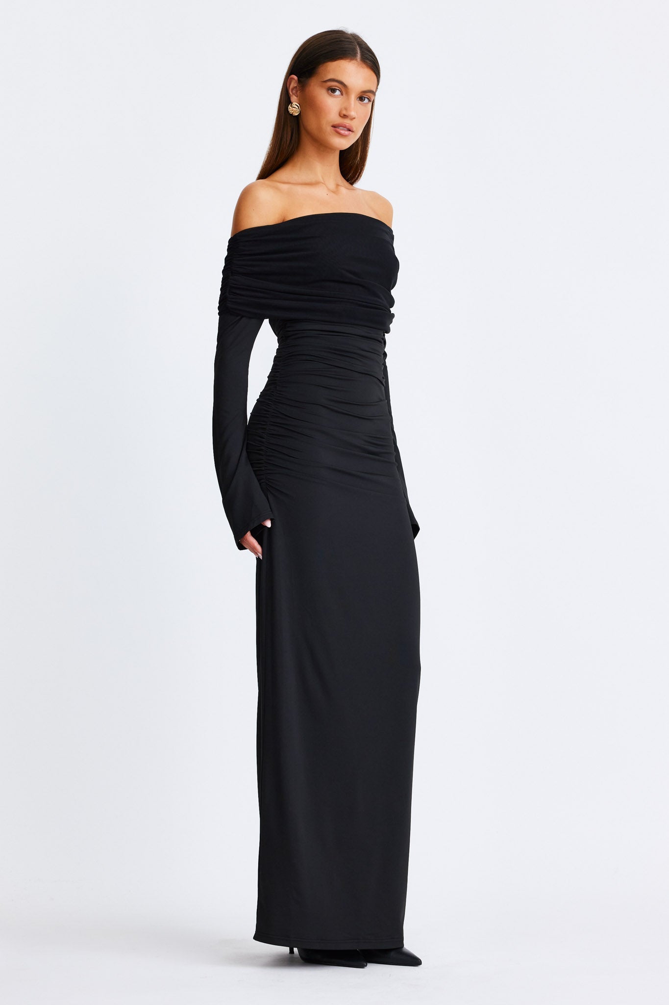SNDYS STEVIE MAXI DRESS (Black)