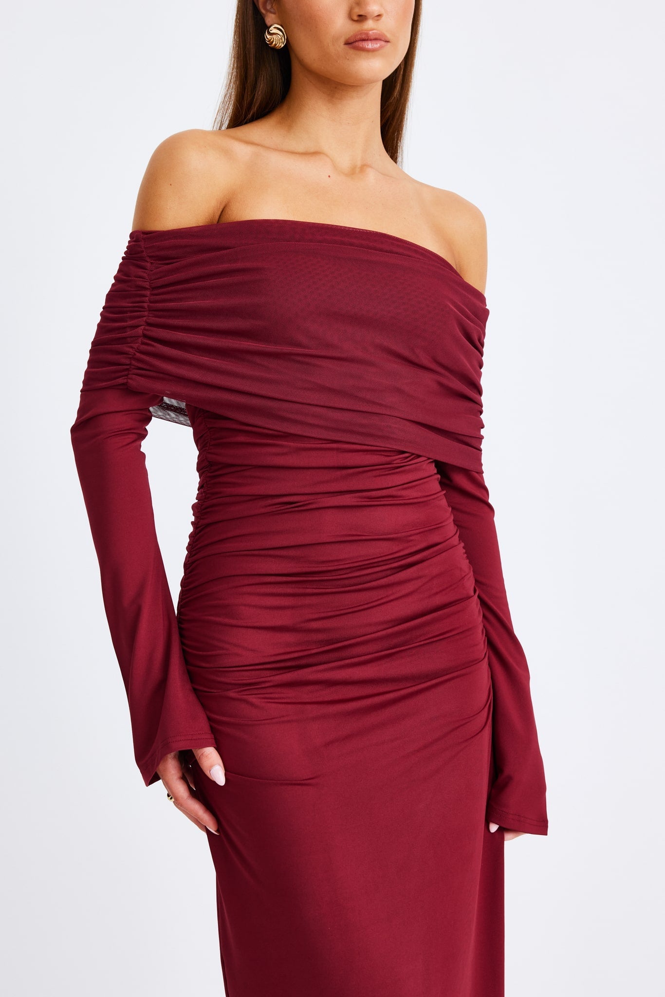 SNDYS STEVIE MAXI DRESS (Wine)