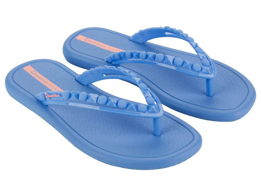 Image of Sandals. Product name - Sun Thong Women's Ipanema BLUE GRENDENE in Blue colour by brand - IPANEMA