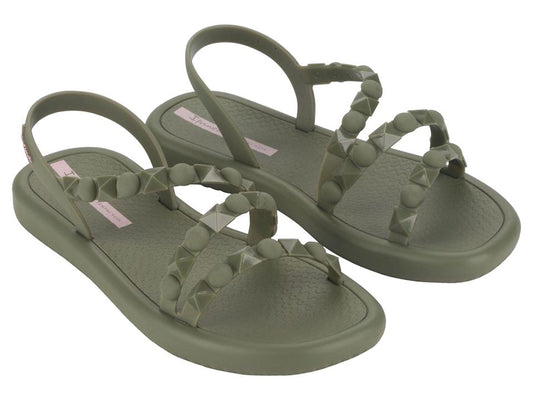 Image of Sandals. Product name - Sun Sandal Women's Ipanema GREEN GRENDENE in Green colour by brand - IPANEMA