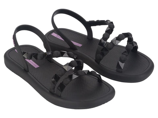 Image of Sandals. Product name - Sun Sandal Women's Ipanema BLACK GRENDENE in Black colour by brand - IPANEMA