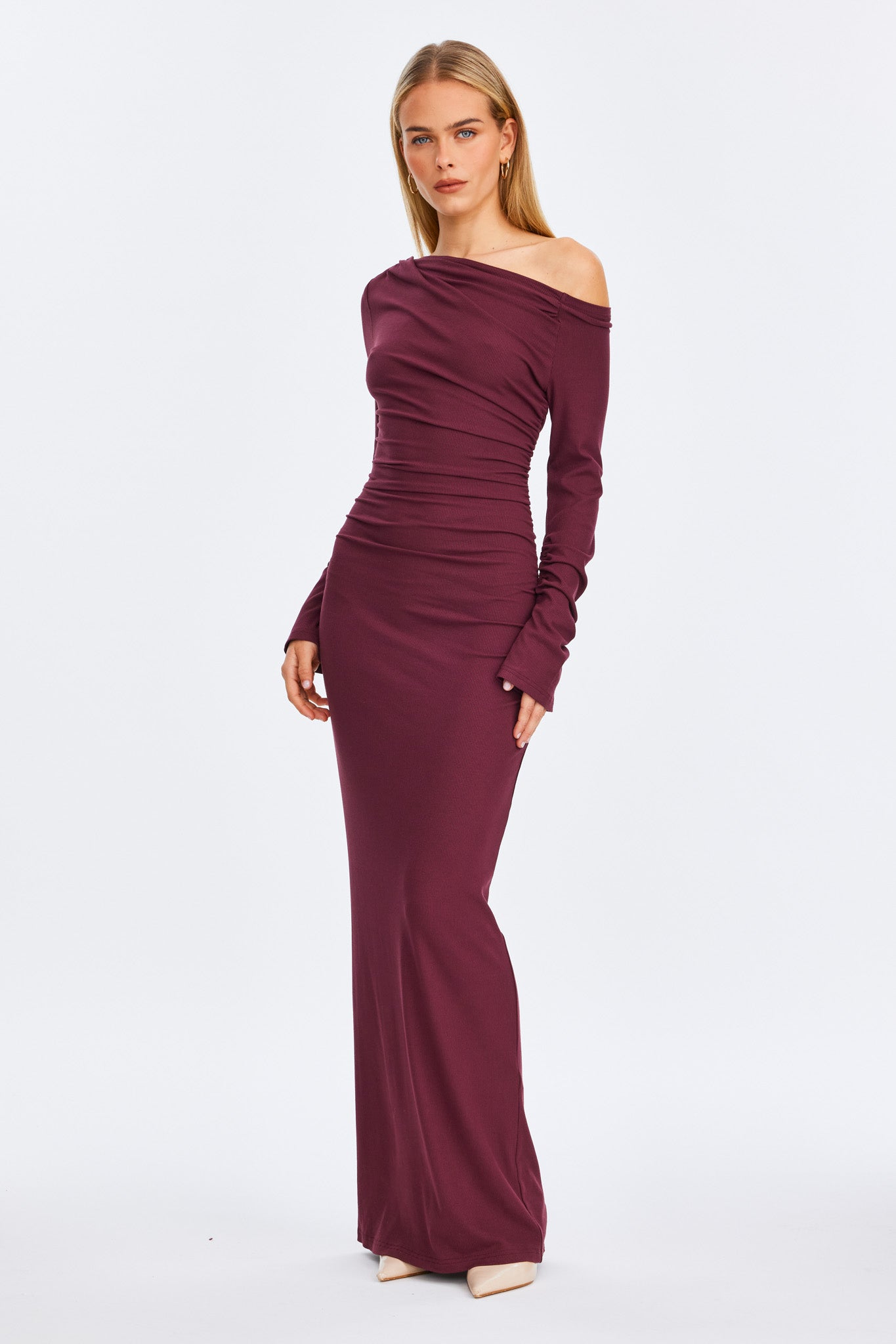 SNDYS REYNA MAXI DRESS (Wine)