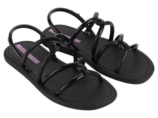 Image of Sandals. Product name - Sun Uv Sandal Women's Ipanema BLACK GRENDENE in Black colour by brand - IPANEMA