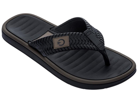 Image of Sandals. Product name - Coimbra Thong Women's Ipanema BLK/BLK/BROWN GRENDENE in Blk/Blk/Brown colour by brand - IPANEMA