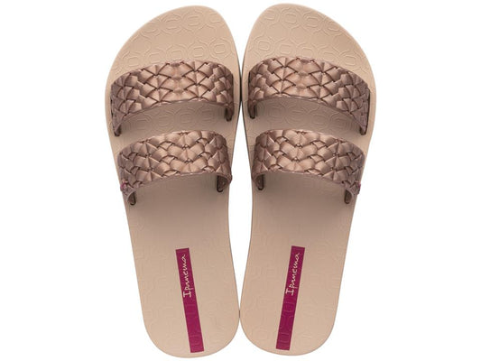 Image of Sandals. Product name - City Fem Iii Women's Ipanema ROSE GOLD GRENDENE in Rose Gold colour by brand - IPANEMA