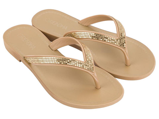 Image of Sandals. Product name - Acai Icon Women's Ipanema BEIGE GRENDENE in Beige colour by brand - IPANEMA