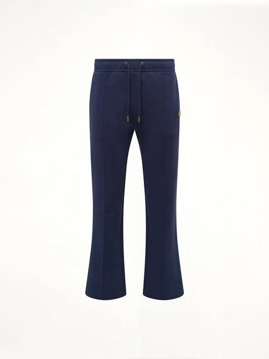CASABLANCA Patch Open Hem Jogger (Navy)