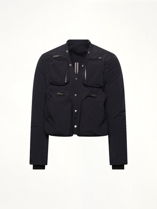 RICK OWENS Cargo Jacket (Black)