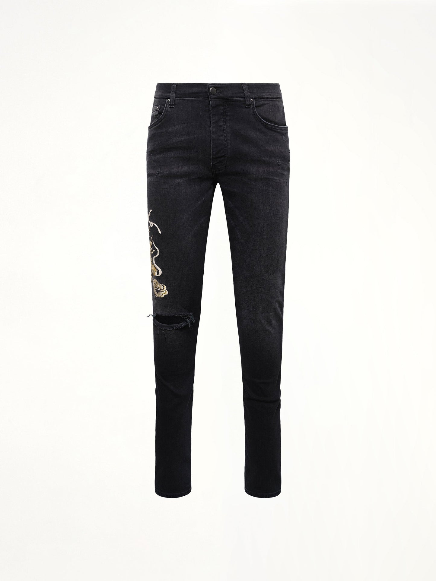 AMIRI Amiri Dragon Repair Slim Jean (Black)