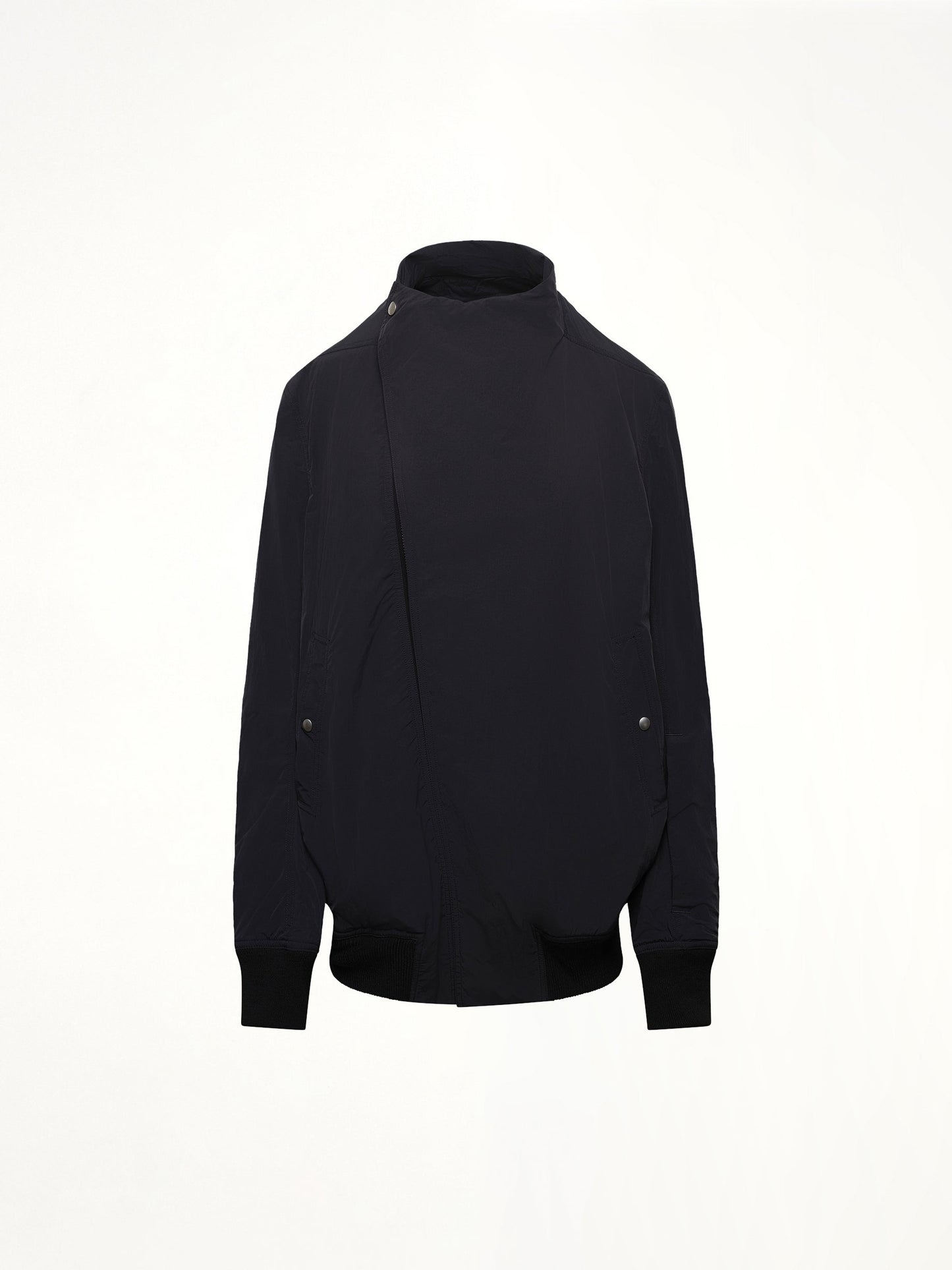 RICK OWENS Hollywood Flight Jacket (Black)