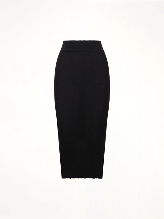 RICK OWENS Calf Skirt Motivo (Black)