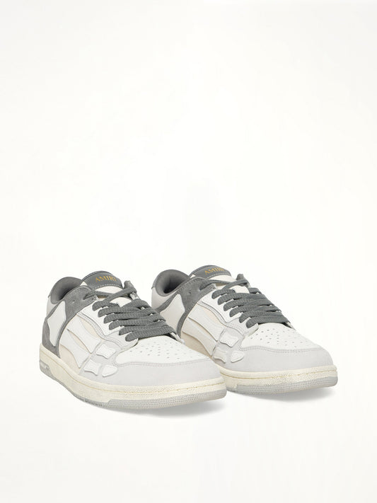 AMIRI Distressed Skeleton Low Top Sneaker (Grey)