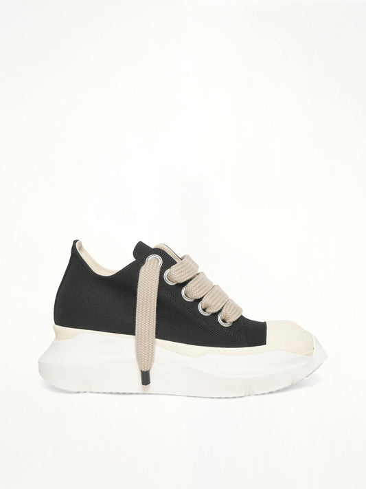 Image of Sneakers. Product name - Jumbolace Abstract Low in Black colour by brand - RICK OWENS DRKSHDW