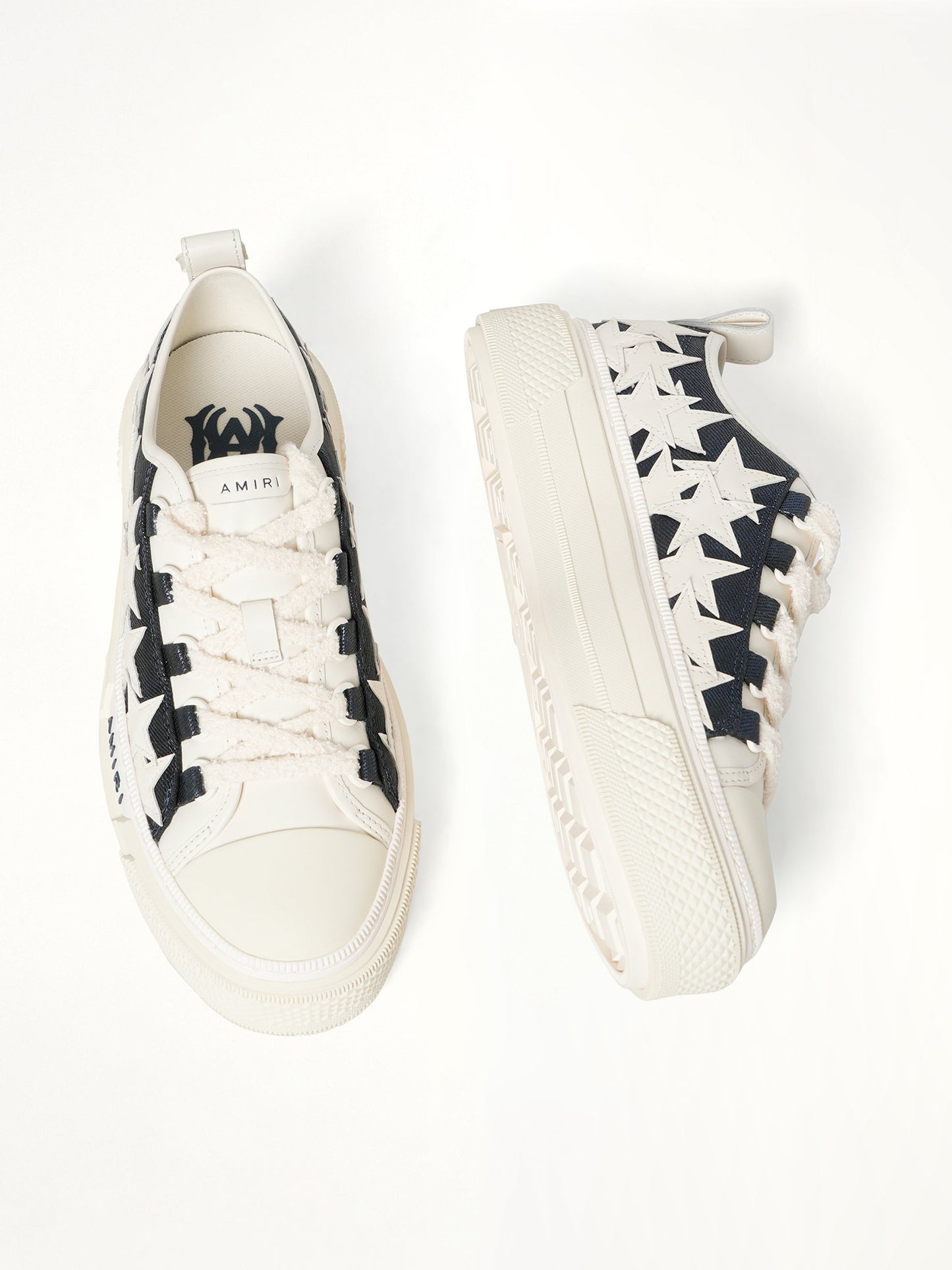 AMIRI Denim Stars Court Low Sneaker (Blue)