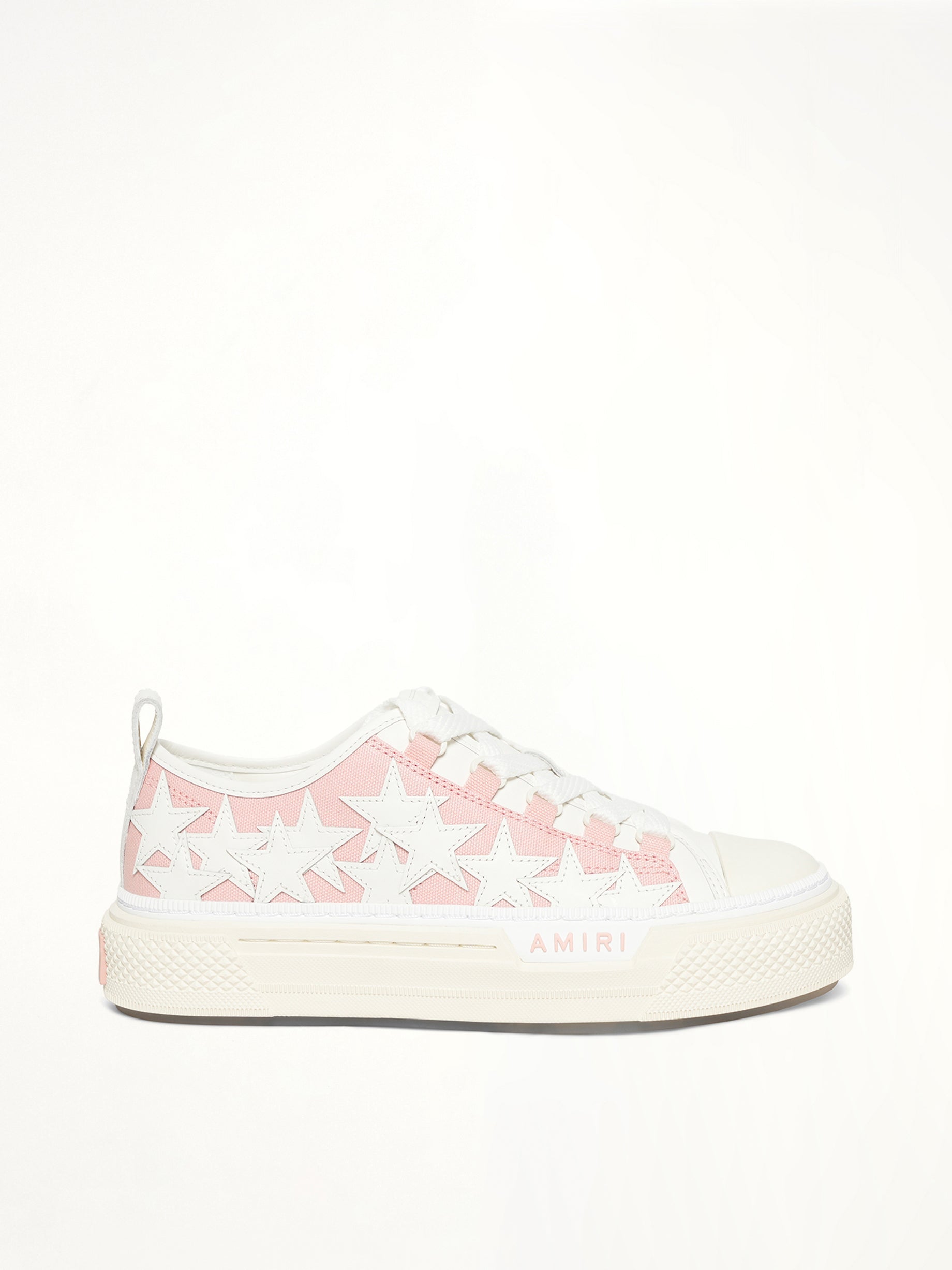 Image of Sneakers. Product name - Stars Court Low Sneaker in Evening Sand colour by brand - AMIRI
