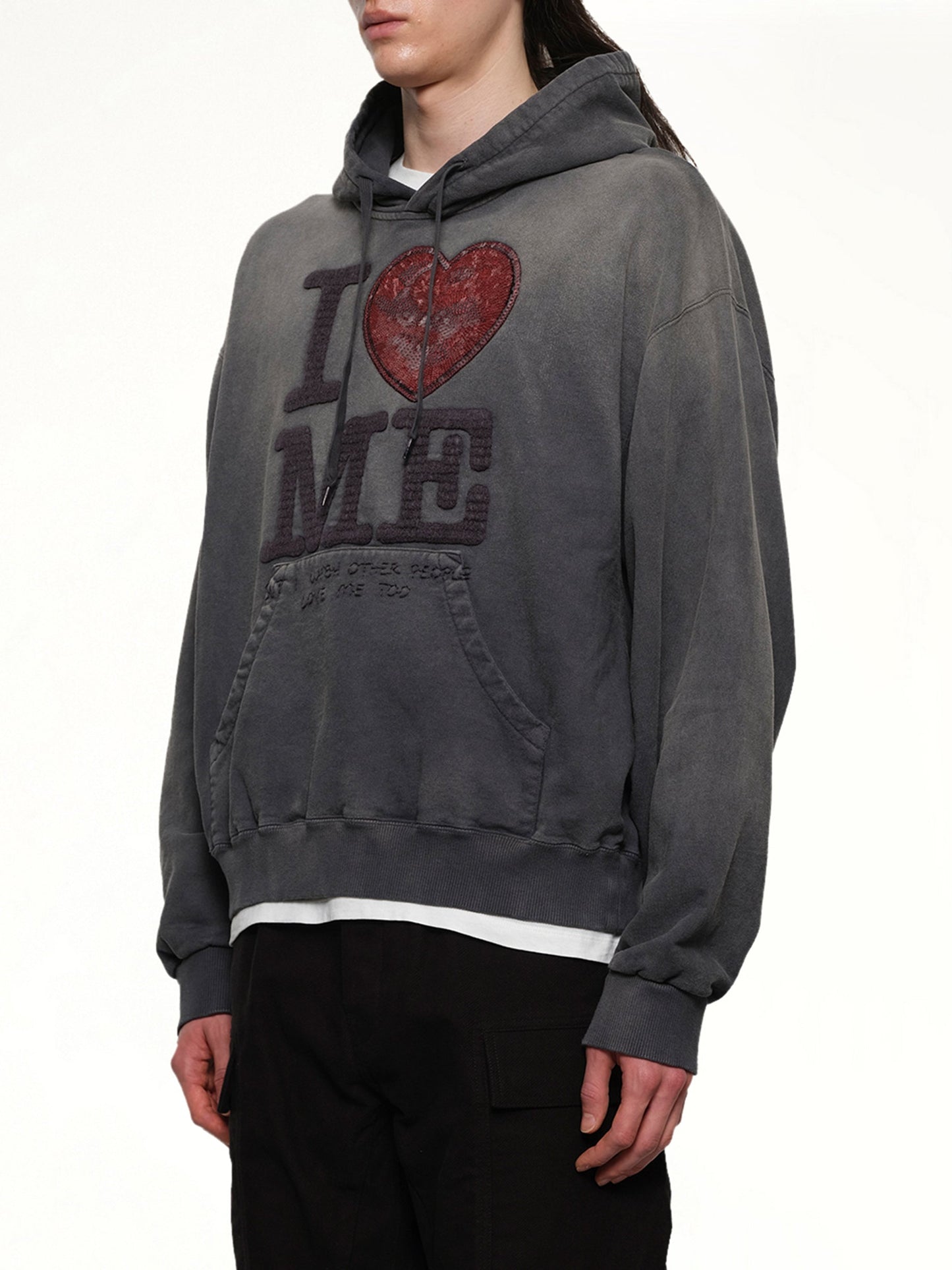 DOUBLET Grip-Love Hoodie (Black)