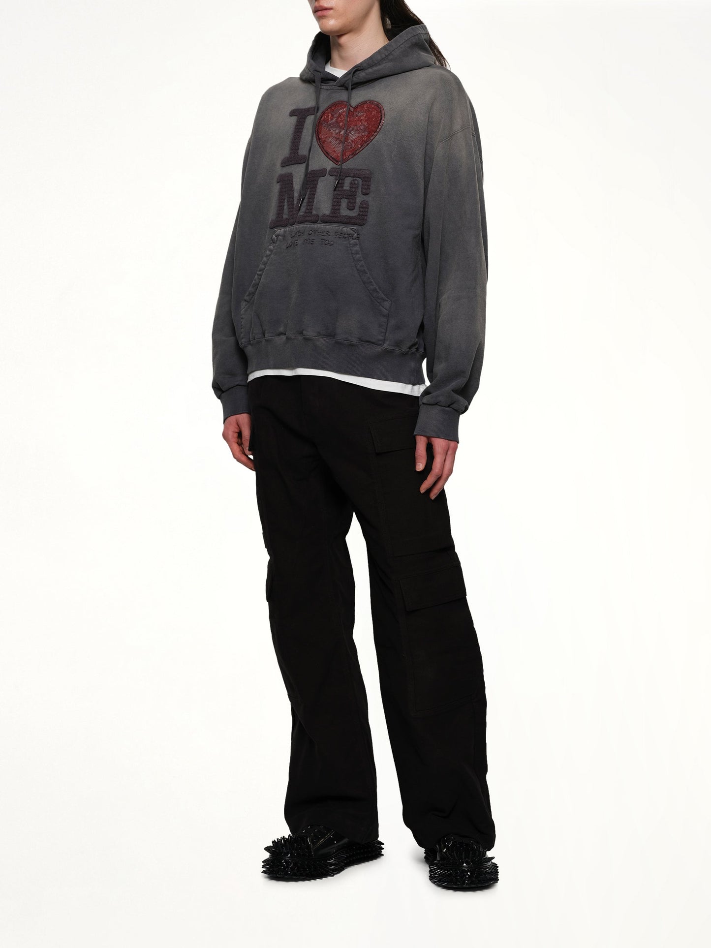 DOUBLET Grip-Love Hoodie (Black)