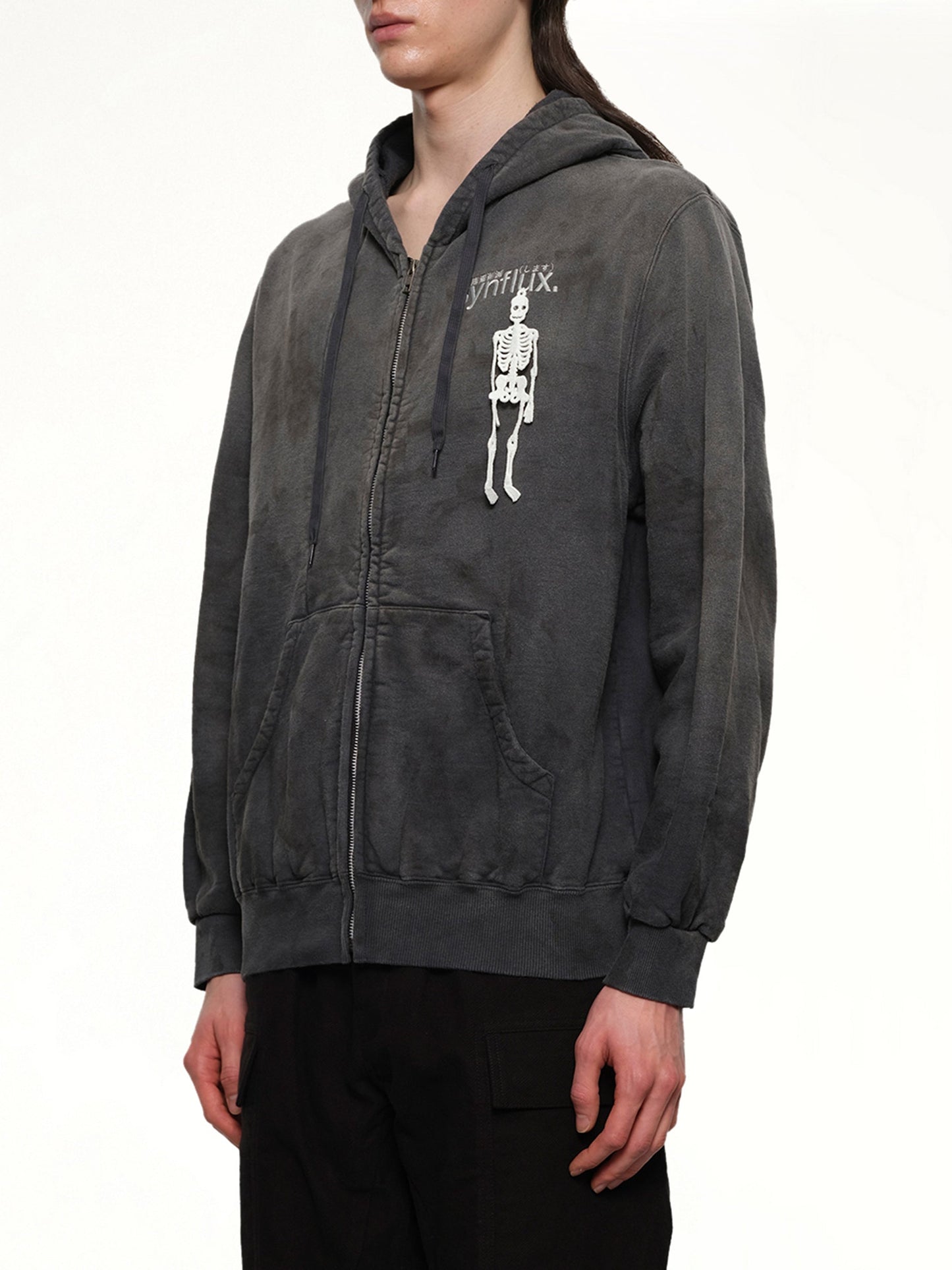 DOUBLET Waste-Reducing Algorithm Hoodie (Black)