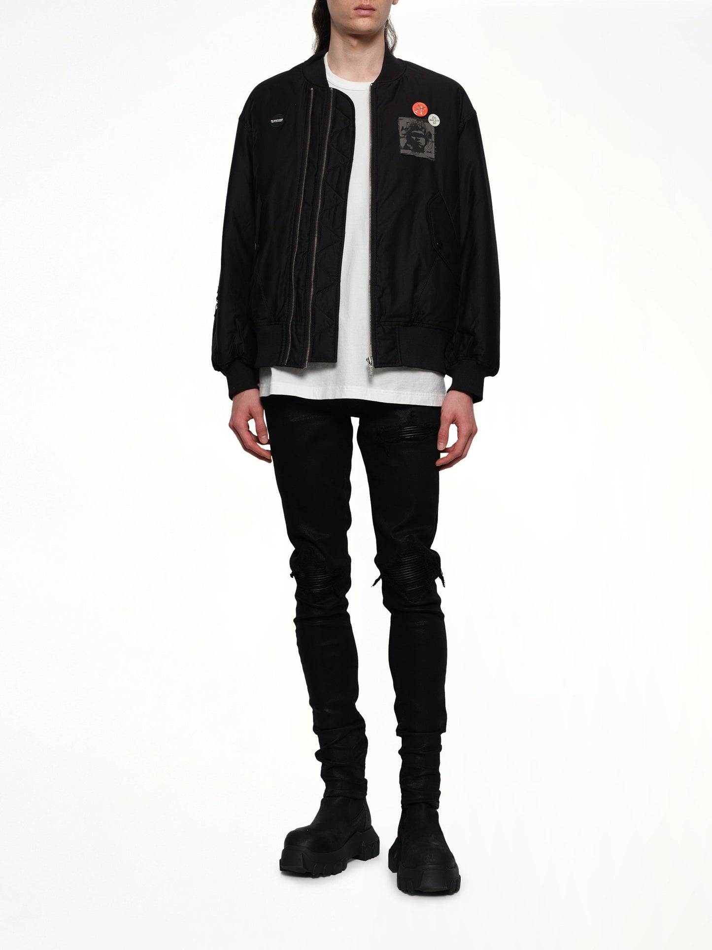 UNDERCOVER You Don'T Know Me Blouson (Black)