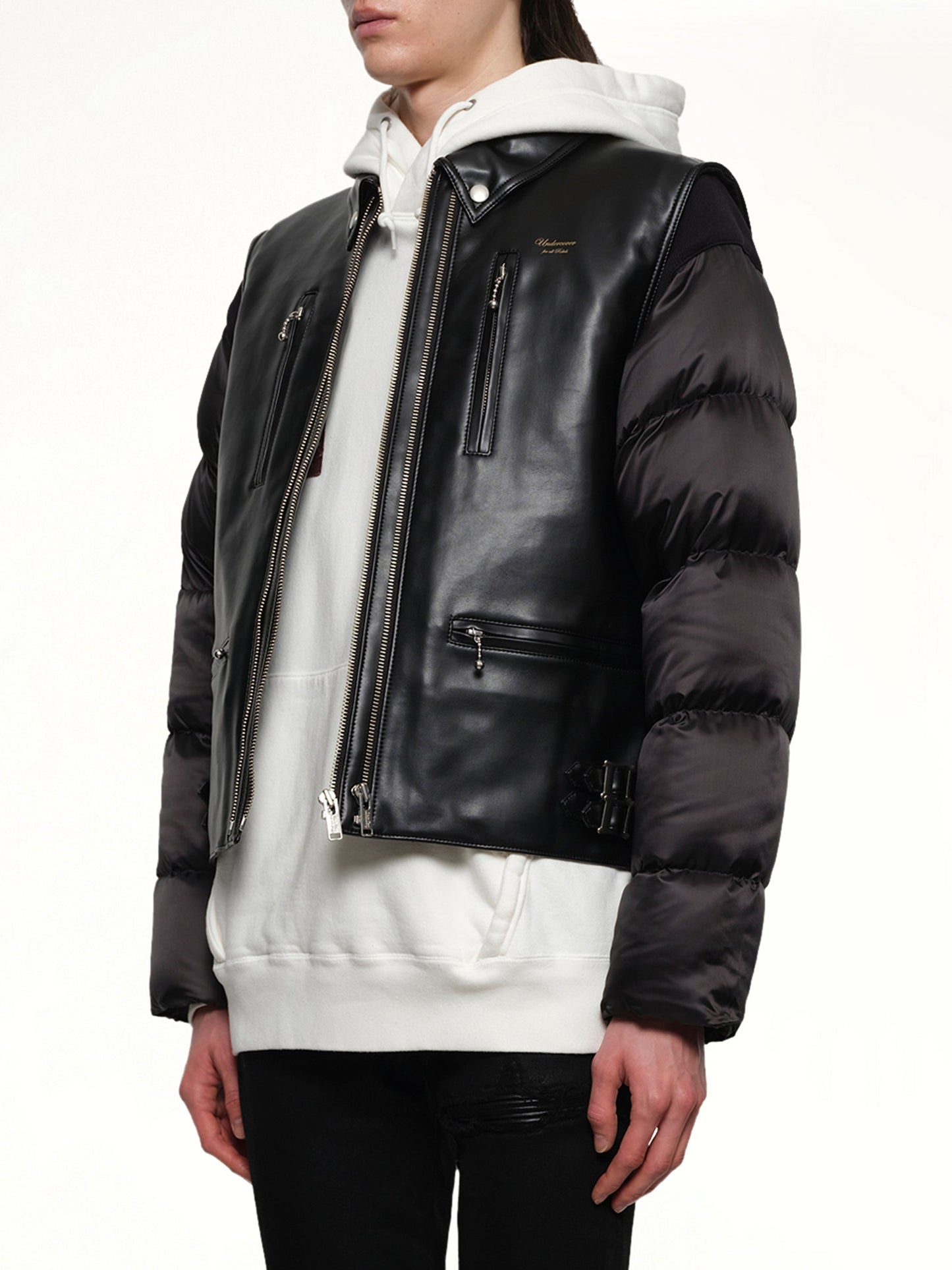 UNDERCOVER Vegan Leather Blouson (Black)