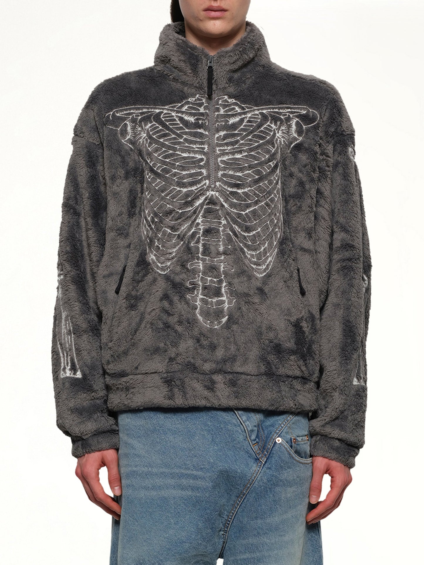 Image of Coats & Jackets. Productname: DOUBLET Glow in GREY colour by brand - DOUBLET